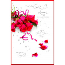 JVC0087 One I Love Female Trad 75 Valentine's Day Cards