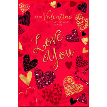 JVC0032 Open Male Trad 75 Valentine's Day Cards