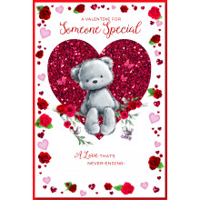 JVC0129 Someone Special Female Cute 75 Valentine's Day Cards