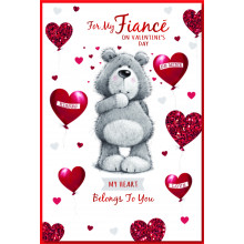 JVC0124 Fiance Cute 75 Valentine's Day Cards