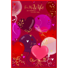 JVC0052 Wife Trad 75 Valentine's Day Cards
