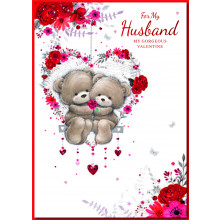 JVC0075 Husband Cute 90 Valentine's Day Cards