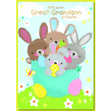 JEC0065 Great Grandson 50 Easter Cards