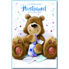 JFC0083 Husband Cute 75 Father's Day Cards