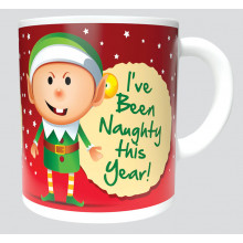 XF4806 Elf Christmas Mug