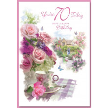 Age 70 Female Cards SE29015