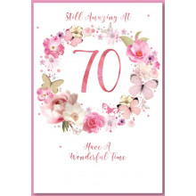 Age 70 Female Cards SE29026