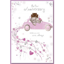 Our Anniversary Cute Cards SE29035