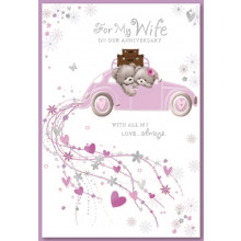 Wife Anniversary Cute Cards SE29035