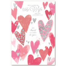 Wife Anniversary Traditional Cards SE29036