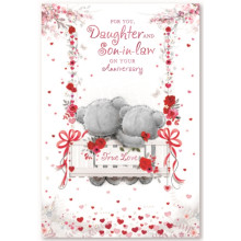 Daughter & Son-in-law Anniversary Cute Cards SE29153