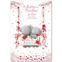 Sister & Brother-in-law Anniversary Cute Cards SE29153