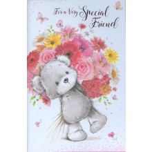 Special Friend Female Cute C75 cards SE29192