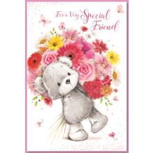 Special Friend Female Cute Cards SE29192