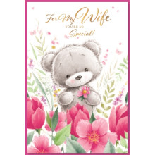 Wife Birthday Cute 75 Cards SE29345