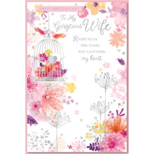 Wife Anniversary Traditional 75 Cards SE29356