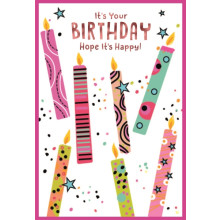 Open Juvenile Girl Cards SE29368