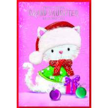 JXC1094 Granddaughter Juvenile 50 Christmas Cards