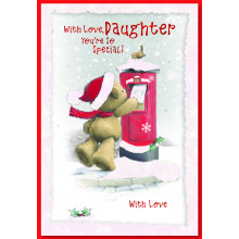 JXC0994 Daughter Cute 50 Christmas Cards