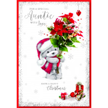 JXC1047 Auntie Cute 50 Christmas Cards