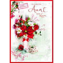 JXC1042 Aunt Trad 50 Christmas Cards