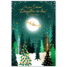 JXC1217 Son + Daughter-In-Law Trad 50 Christmas Cards