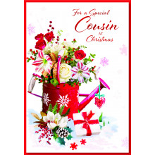 JXC1068 Cousin Female Trad 50 Christmas Cards