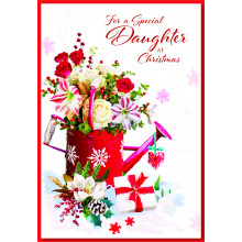 JXC0989 Daughter Trad 50 Christmas Cards