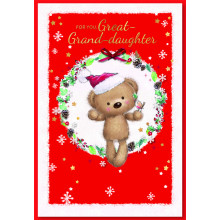 JXC1107 Great Granddaughter Cute 50 Christmas Cards