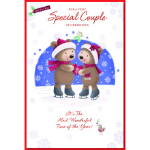 JXC1364 Special Couple Cute C75 Christmas Cards