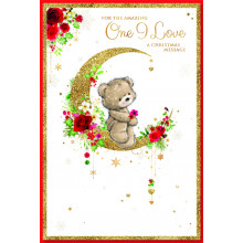 JXC1166 One I Love Female Cute 75 Christmas Cards