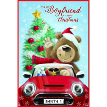 JXC1178 Boyfriend Cute 75 Christmas Card