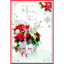 JXC0967 Mum Trad 75 Christmas Cards
