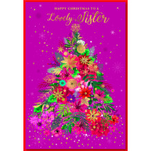 JXC1021 Sister Trad 50 Christmas Cards