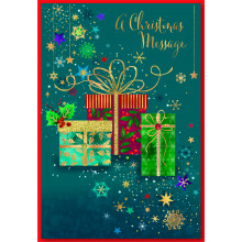 JXC0878 Open Couples Trad 50 Christmas Cards