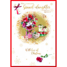 JXC1089 Granddaughter Trad 50 Christmas Cards
