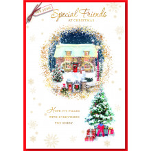 JXC1307 Special Friends Trad 50 Christmas Cards