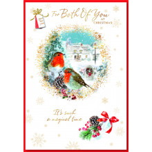 JXC1328 To Both Of You Trad 50 Christmas Cards