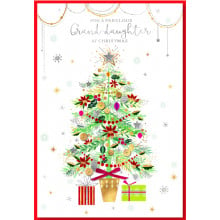 JXC1090 Granddaughter Trad 50 Christmas Cards