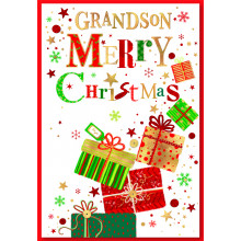JXC1114 Grandson Trad 50 Christmas Cards