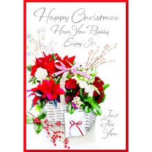 JXC0848 Open Female Trad 50 Christmas Cards