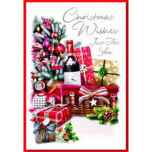 JXC0866 Open Male Trad 50 Christmas Cards