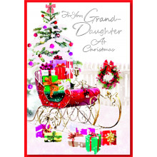 JXC1091 Granddaughter Trad 50 Christmas Cards