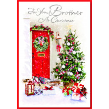 JXC1033 Brother Trad 50 Christmas Cards