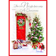 JXC1383 Neighbours Trad 50 Christmas Cards
