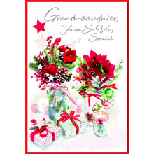 JXC1098 Granddaughter Trad 75 Christmas Cards
