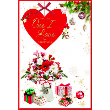 JXC1164 One I Love Female Trad 75 Christmas Cards