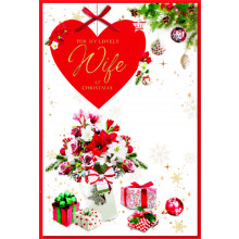 JXC0928 Wife Trad 75 Christmas Cards