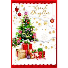 JXC1099 Granddaughter Trad 75 Christmas Cards