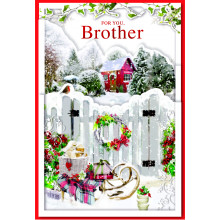 JXC1039 Brother Trad 75 Christmas Cards